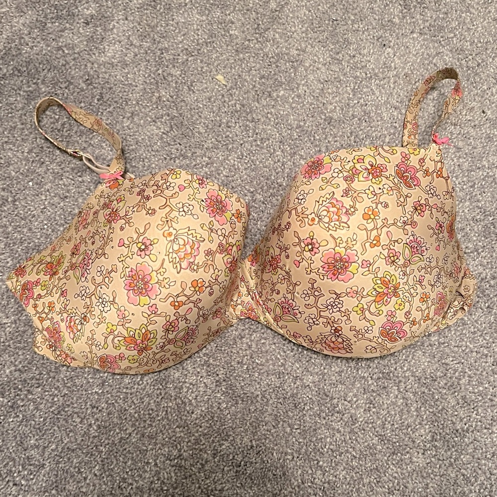 Victoria Secret Lined Demi Bra
